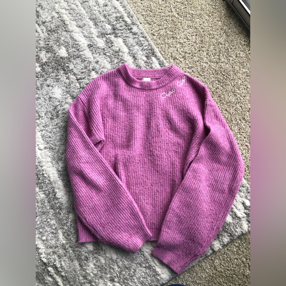Lavender Crewneck Sweater Size XS Women’s